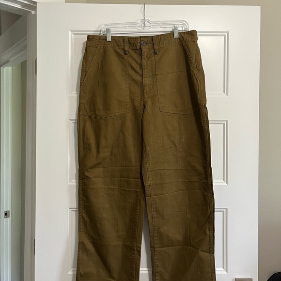 Madewell The Perfect Vintage Wide-Leg Cargo Pant Utility Edition 32 Waist - Picture 2 of 11